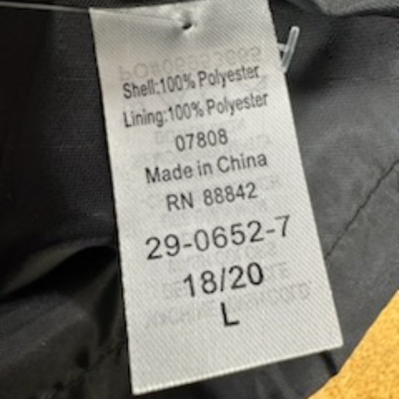 NWOT - Woman Within Fleece Swing Funnel-Neck Coat Plus Size 22/24 or 18/20 - Picture 10 of 12